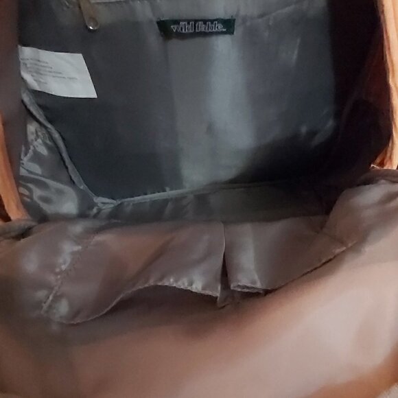 Wild Fable Peach Corduroy Backpack With Beverage Pockets And 2 Small Pockets - Picture 3 of 8